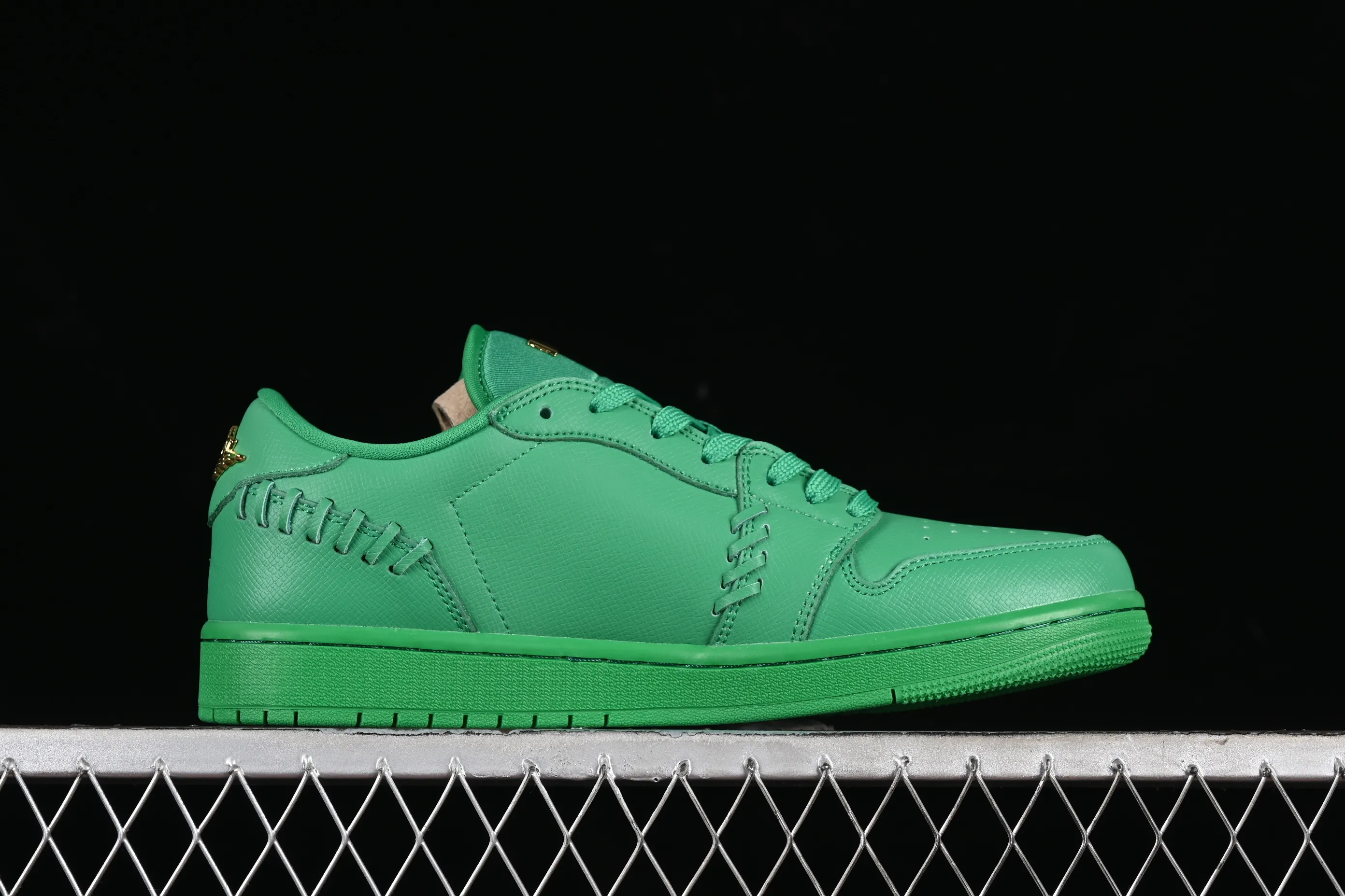 All categories Air Jordan Jordan series basketball shoes Air Jordan 1 Low Air Jordan 1 Low "Method of Make" AJ1 Joe 1 green and gold low-top cultural and leisure sports sneakers FN5032-300